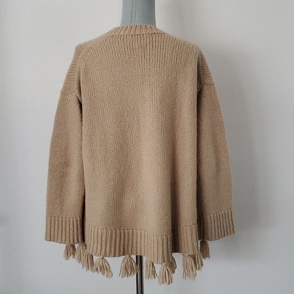 Kate Spade Broome Street | Alpaca Knit Tassle Sweater - Picture 6 of 10